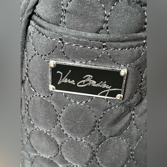 Vera Bradley black quilted dbl handle shopper tote - Picture 12 of 12